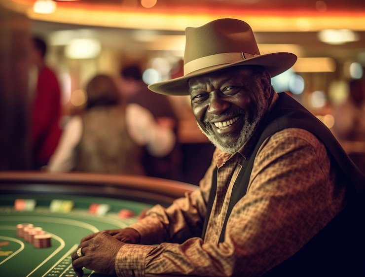 Statistik tangan real-time di layar pemain Texas Hold'em Bonus